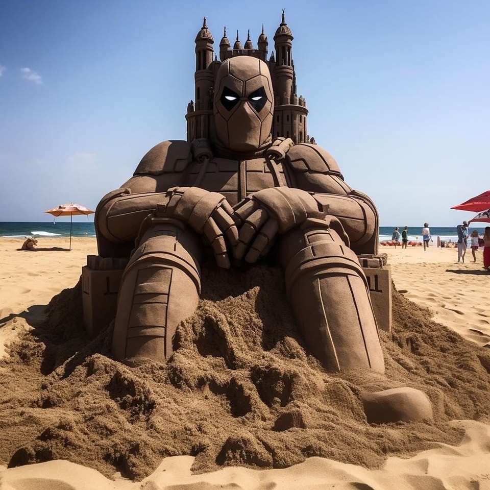 Unleash your inner superhero as the Marvel Universe comes to life through enchanting sand sculptures. When these beloved characters are meticulously carved from grains of sand. Each sculpture captures the essence of these legendary figures with astonishing precision. #MarvelUniverse #SandSculptures #ArtistryInSand #SuperheroCreation #ImaginationUnleashed